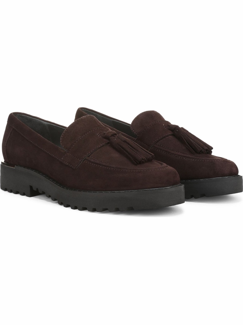 Franco Sarto Carolyn Tassel Loafer - Hickory Dark Brown Size 10 Women’s